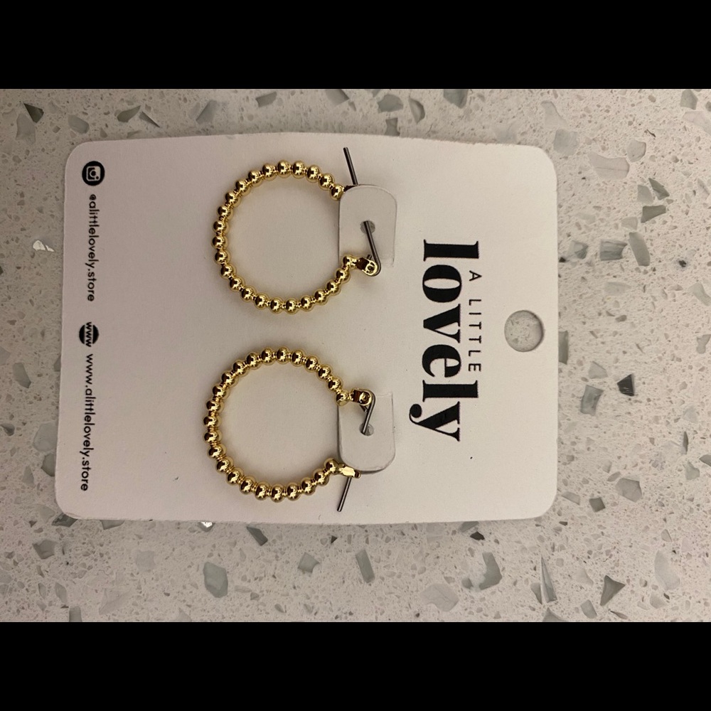Gold Plates Earrings